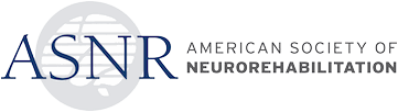 Logo of the American Society for Neurorehabilitation, symbolizing advanced research and practice in neurorehabilitation.